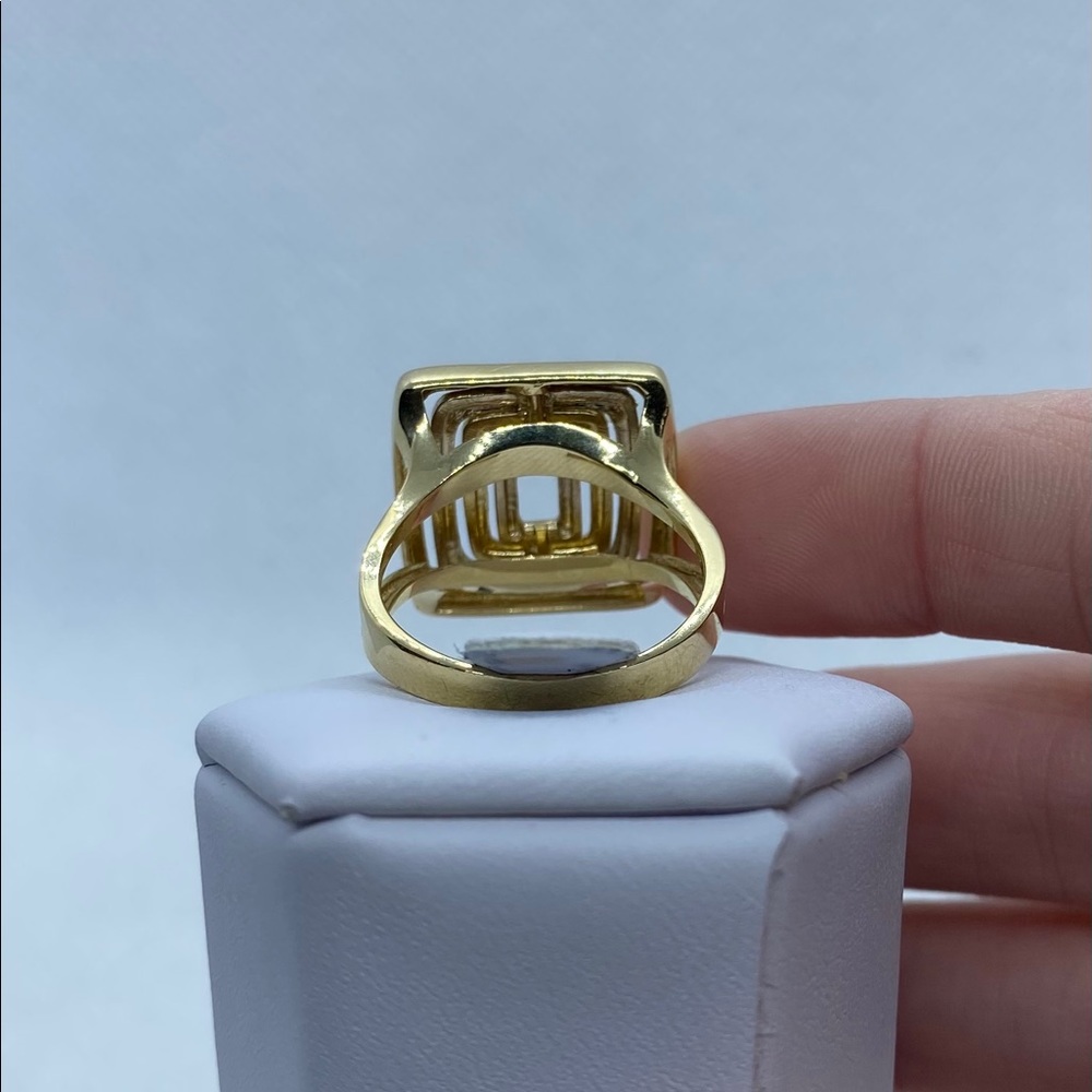 14k Square Ring - image 7